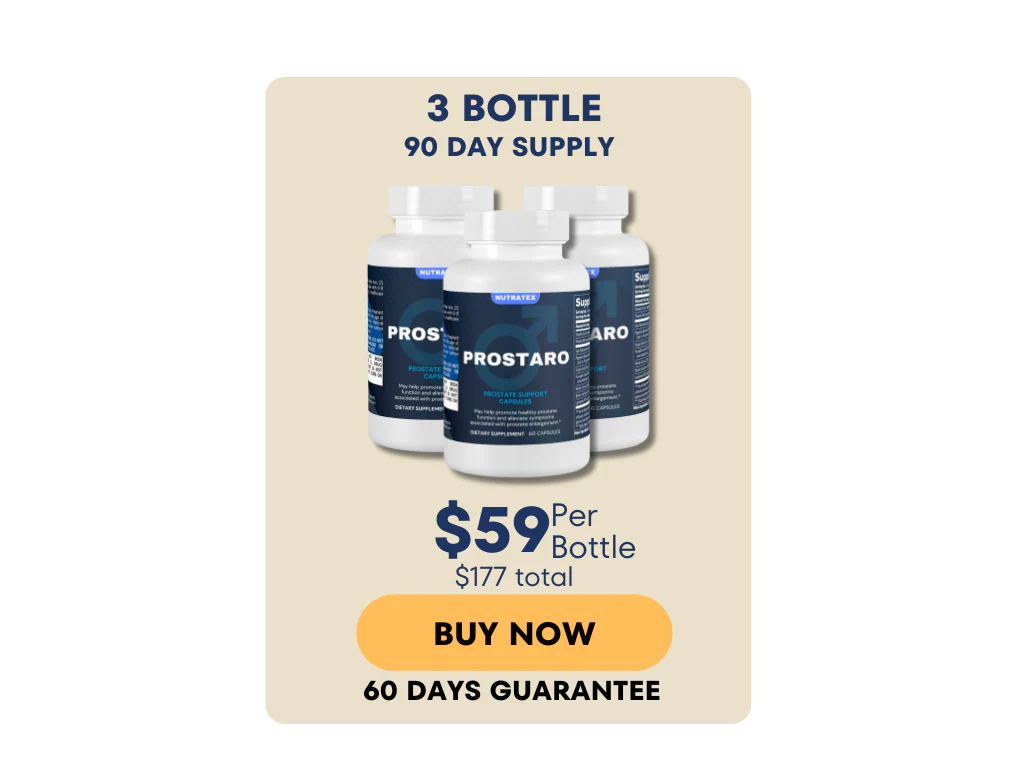 Prostaro 3 bottle